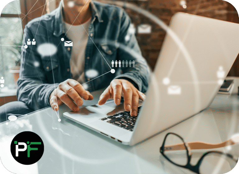 A programmer engaged in software development, illustrating the strategic process of transforming concepts into functional IT solutions.
